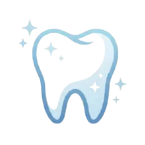 icon showing dental hygiene and cleaning
